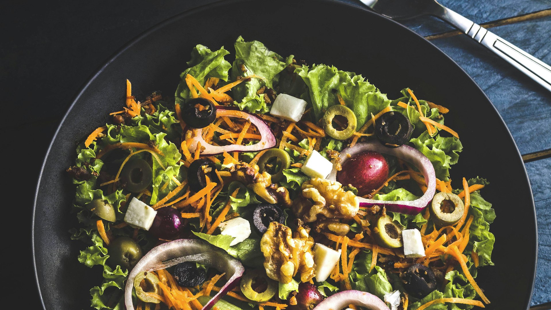 Colorful healthy meal